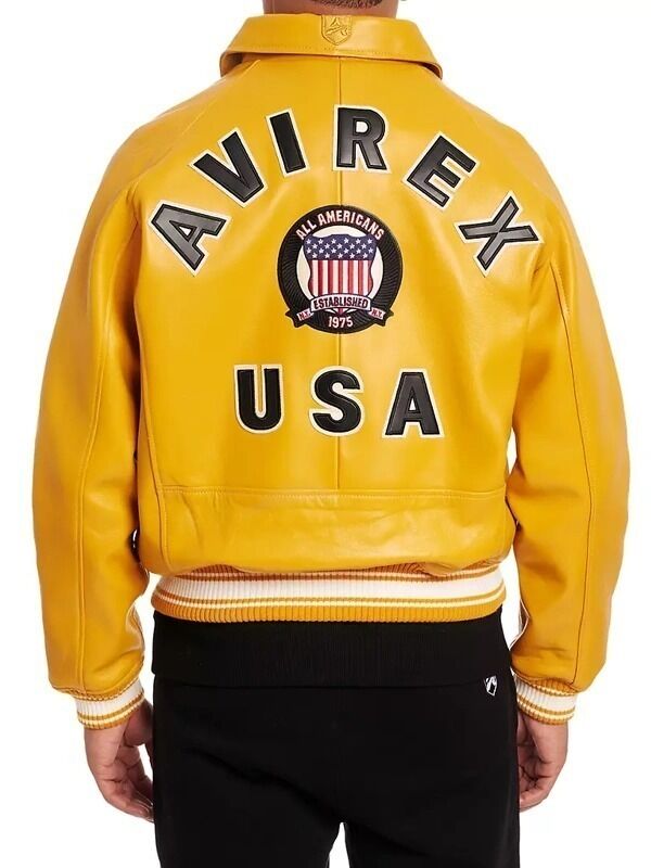 Lamar Odom Avirex Icon Leather Jacket | Sale