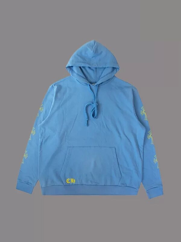 Chrome Hearts X Drake Girls Love Chrome Hoodie – Blue | Shop