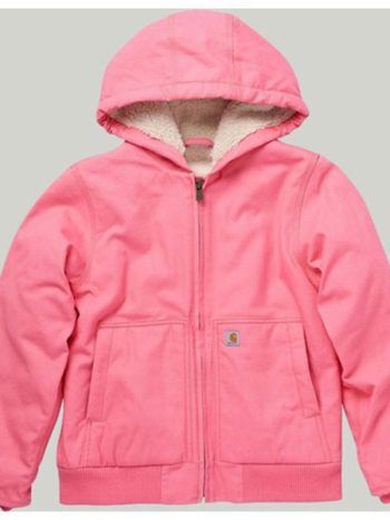 【希少】Carhartt Pink ActiveJacket Sサイズ Carhartt Girls Canvas Active Jacket | Pink Lemonade