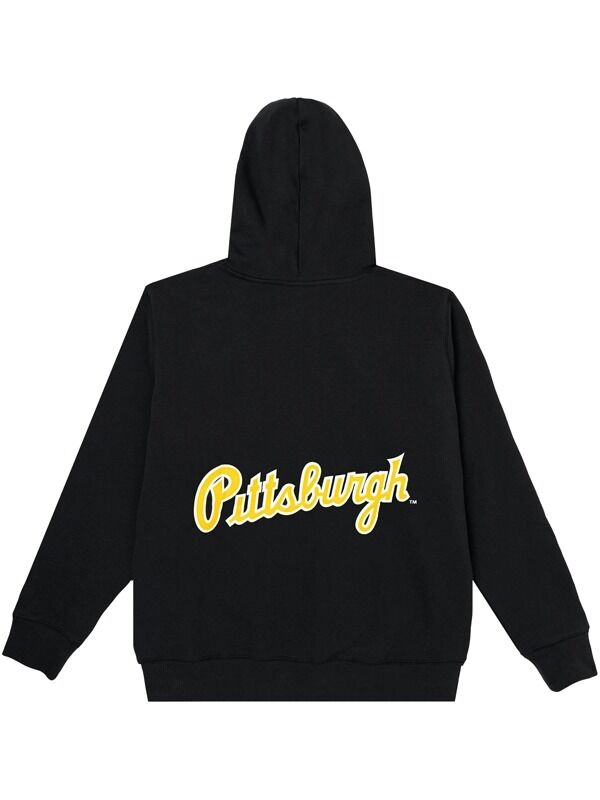Eric Emanuel Pittsburgh Pirates Black Pullover Hoodie Eric Emanuel Pittsburgh Pirates Black Pullover Hoodie