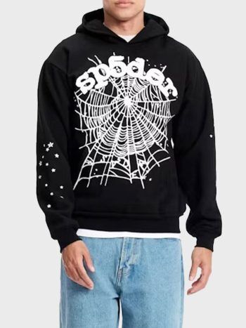 sp5der og web black hoodie スパイダー パーカー Sp5der OG Web Black Hoodie