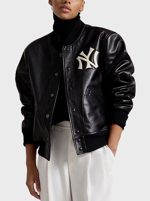 Polo Ralph Lauren Yankees Leather Jacket | Arsenal Jackets