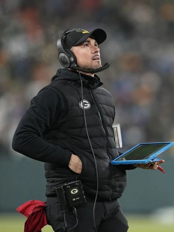 Matt LaFleur Black Puffer Vest Matt LaFleur Black Puffer Vest