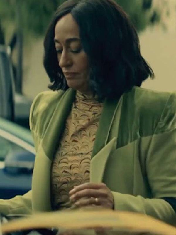 Tracee Ellis Ross Candy Cane Lane Carol Blazer Tracee Ellis Ross Candy Cane Lane Carol Carver Blazer