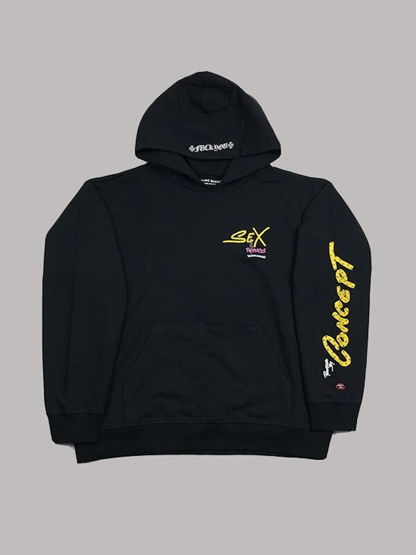 Chrome Hearts Matty Boy Sex Records Concept Hoodie – Black