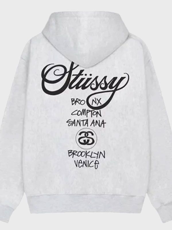 Stussy World Tour Hoodie | Trending Unisex Hoodie At 30% OFF